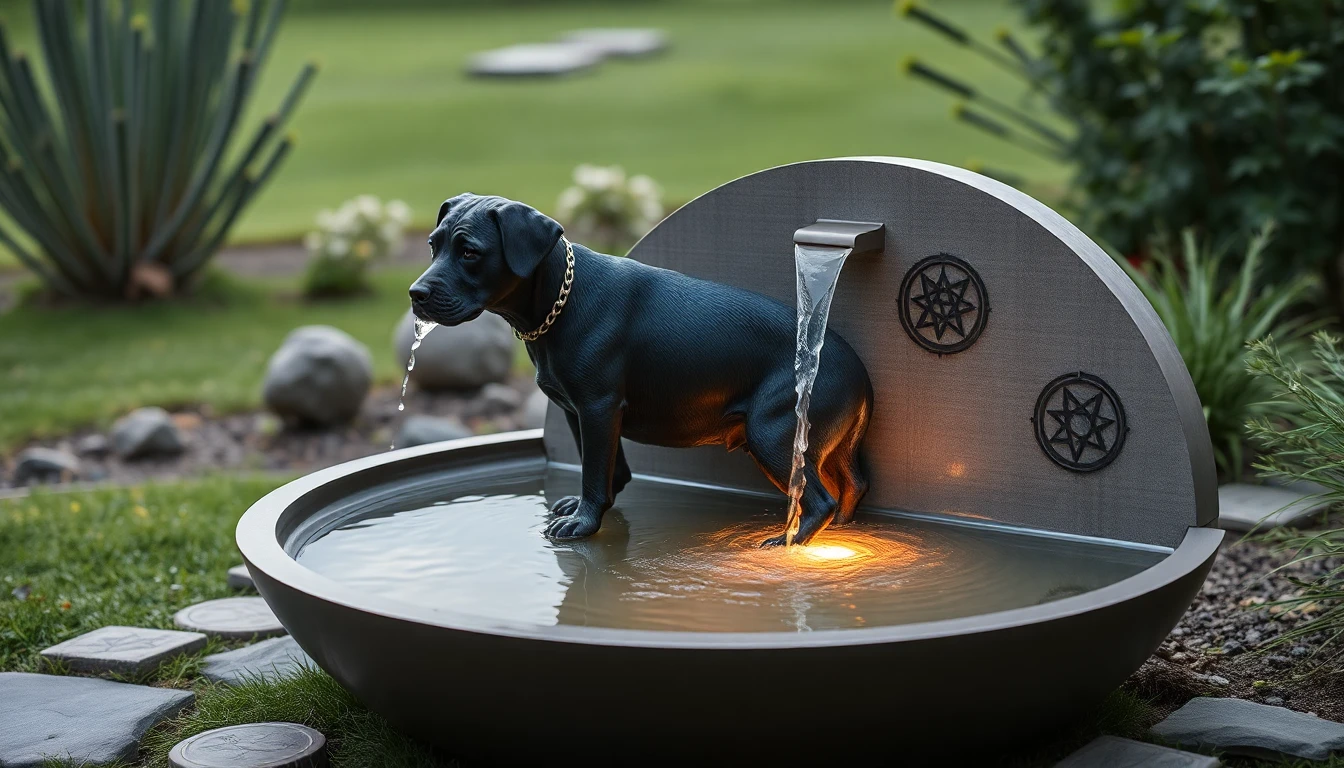 Fonte de água para gatos