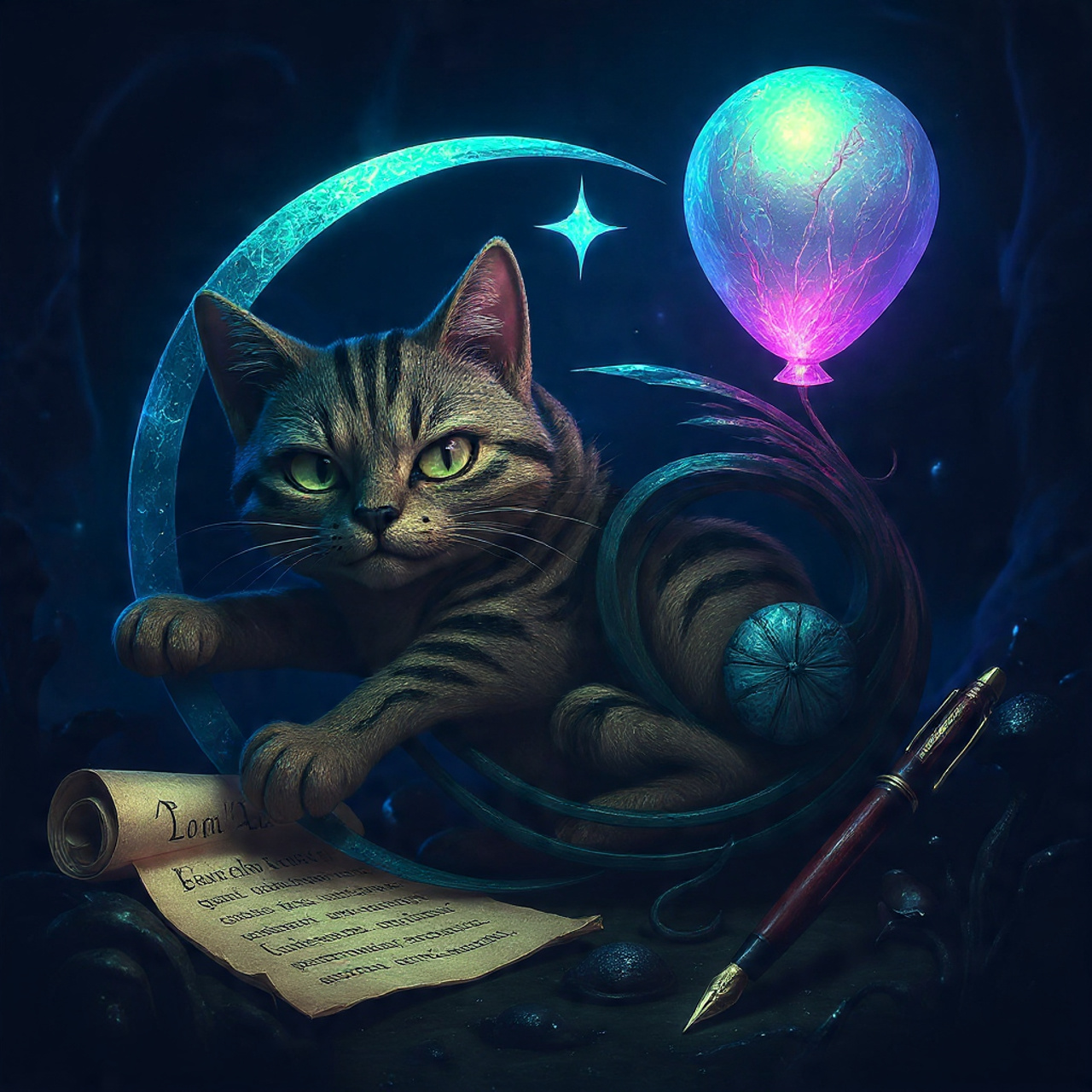 adicione-elementos-como-caneta-tinteiro-e-um-papir